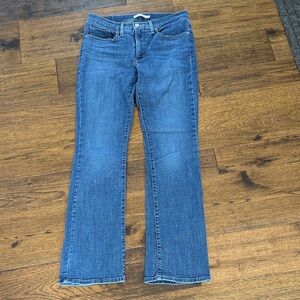 Levi's Women's Boot Cut Jeans in Classic Blue